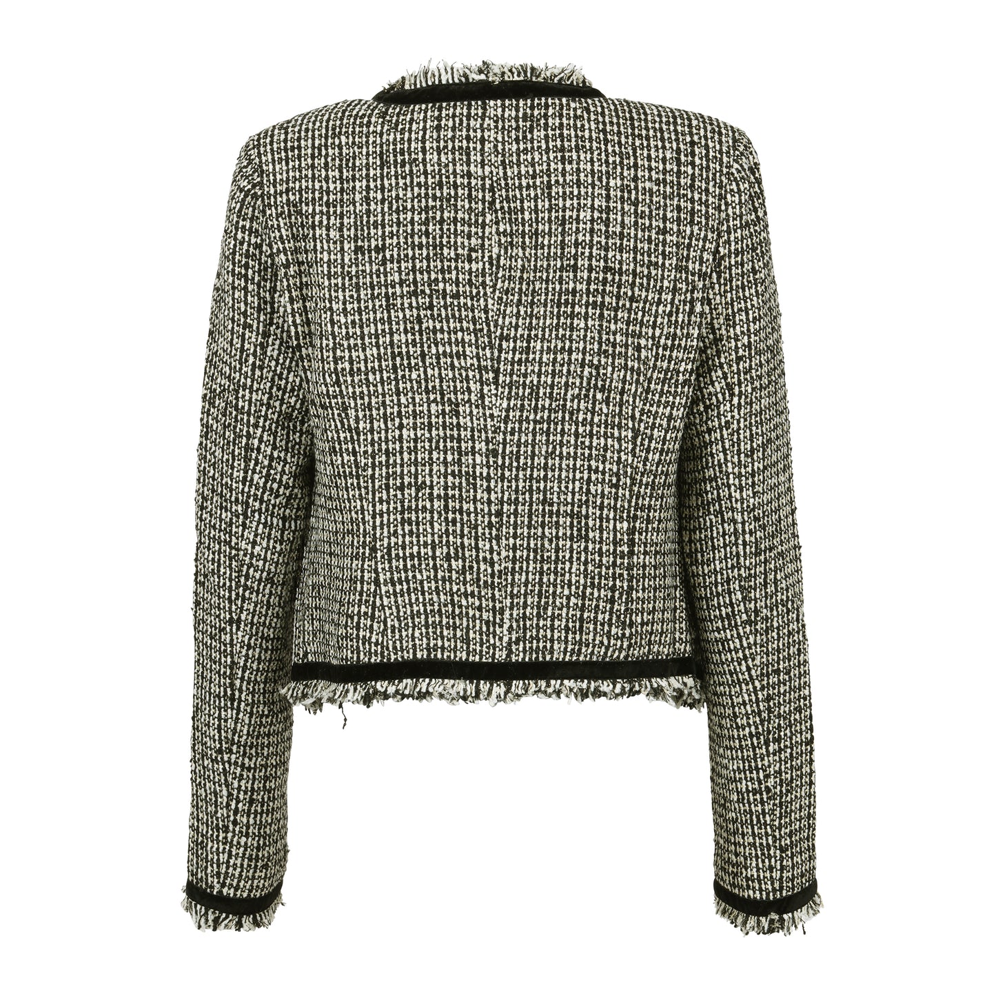 The Minimal Sophisticated Polo Lounge Tweed Blazer