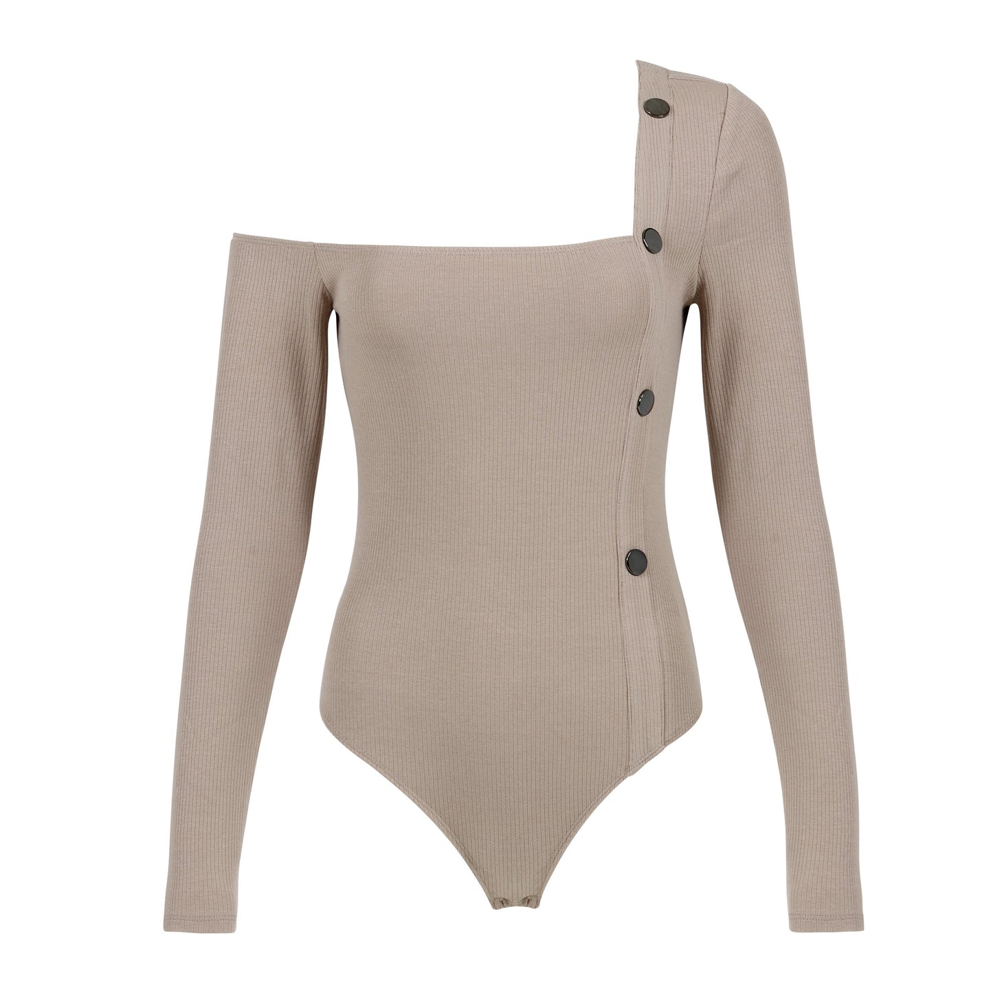 The Minimal Roxbury Asymmetric Neck Bodysuit