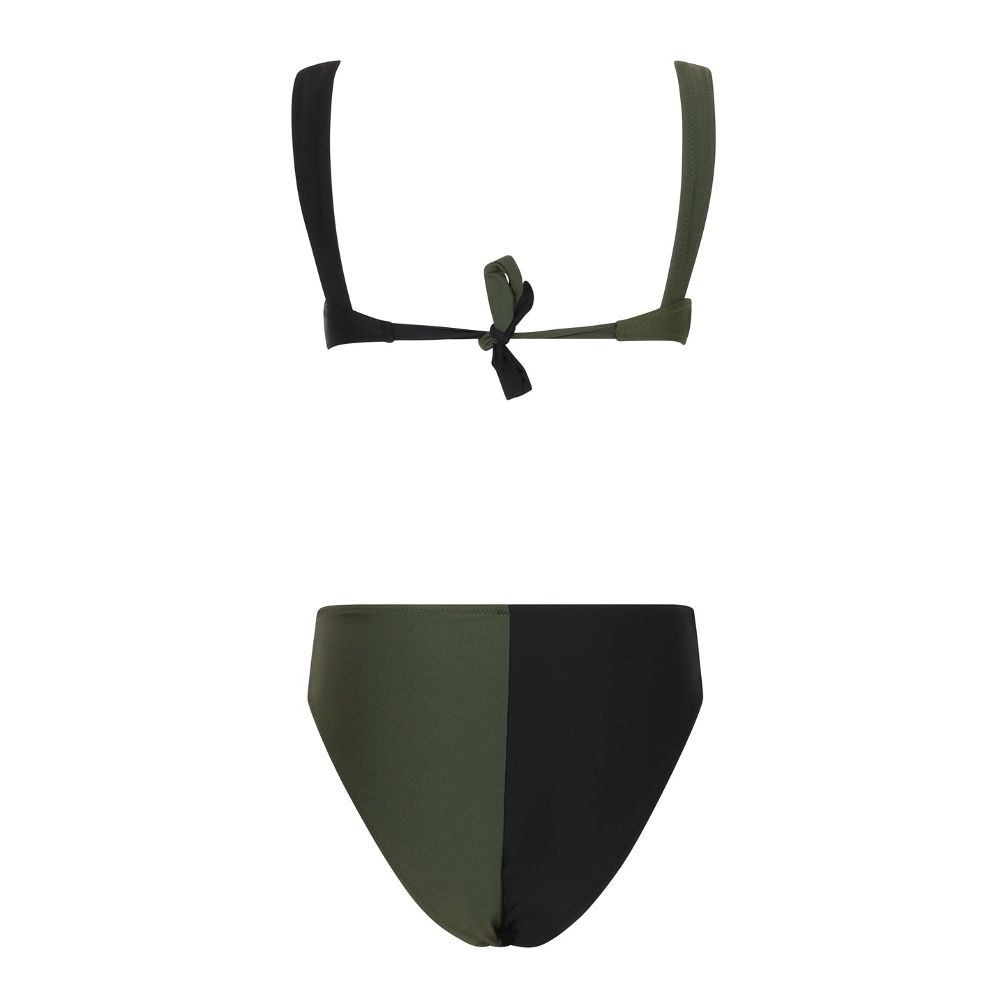 The Minimal Waldorf Luxury Dual Tone 2-Piece Swimsuit