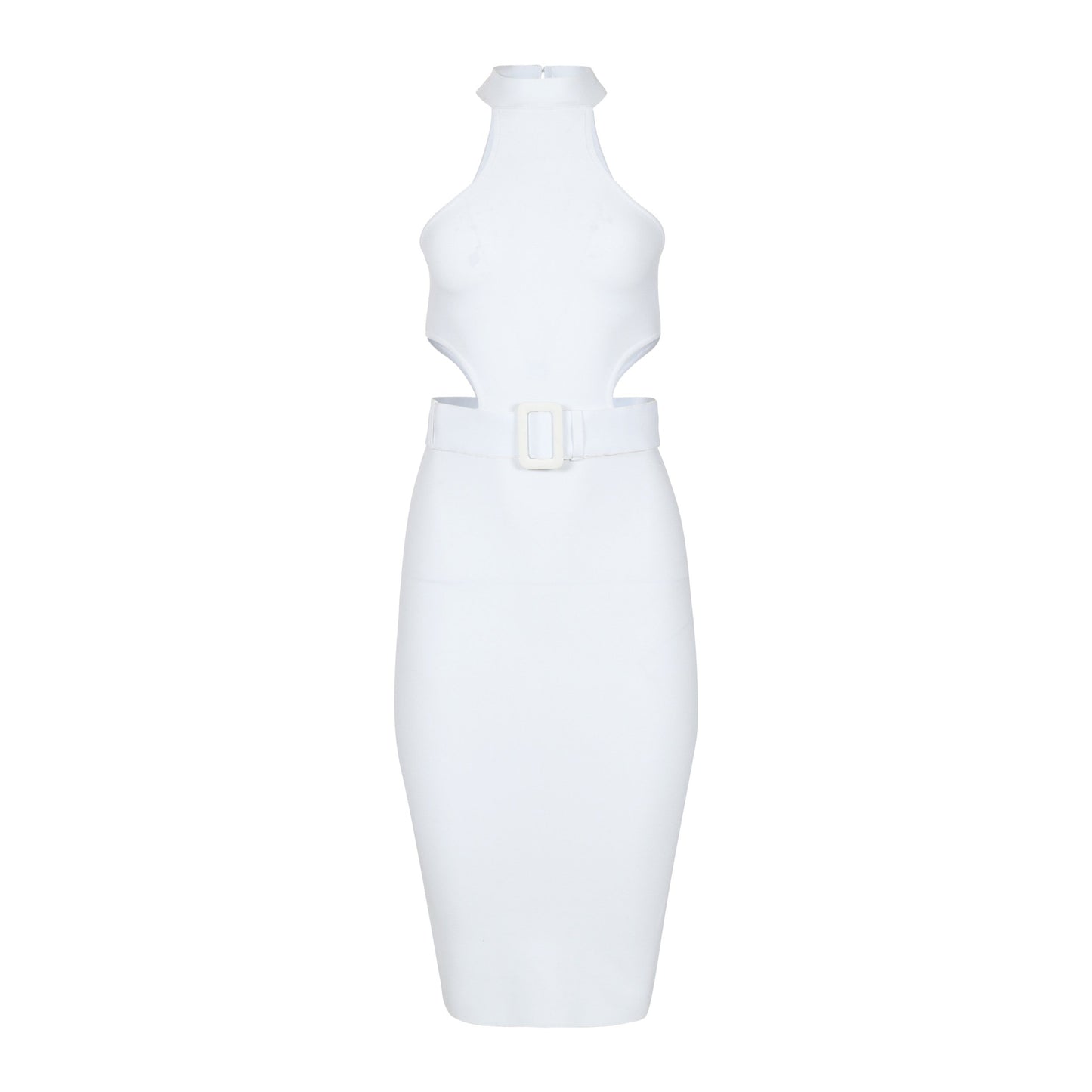 The Minimal Balboa Bandage Midi Dress