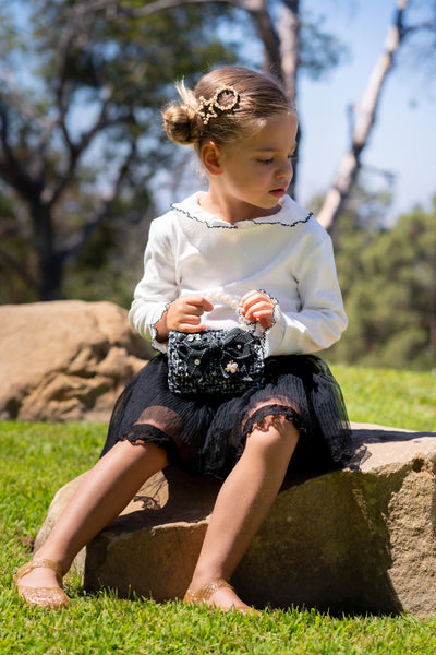 The Minimal Little Darling Tulle Black Skirt