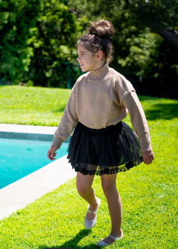 The Minimal Little Darling Tulle Black Skirt