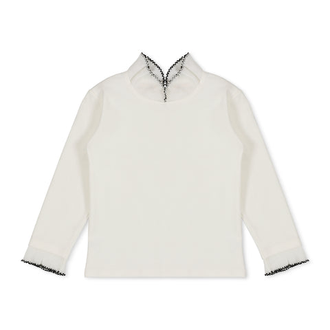The Minimal Little Darling Mini Me Luxury Ruffle Sweater
