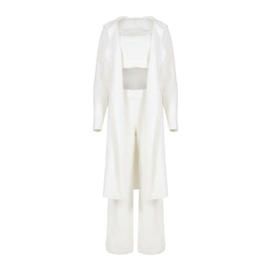The Minimal  Rodeo Ultra Soft 3-Piece  Knit Sweater Lounger