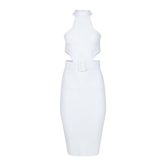 The Minimal Roxbury Bandage Midi Dress