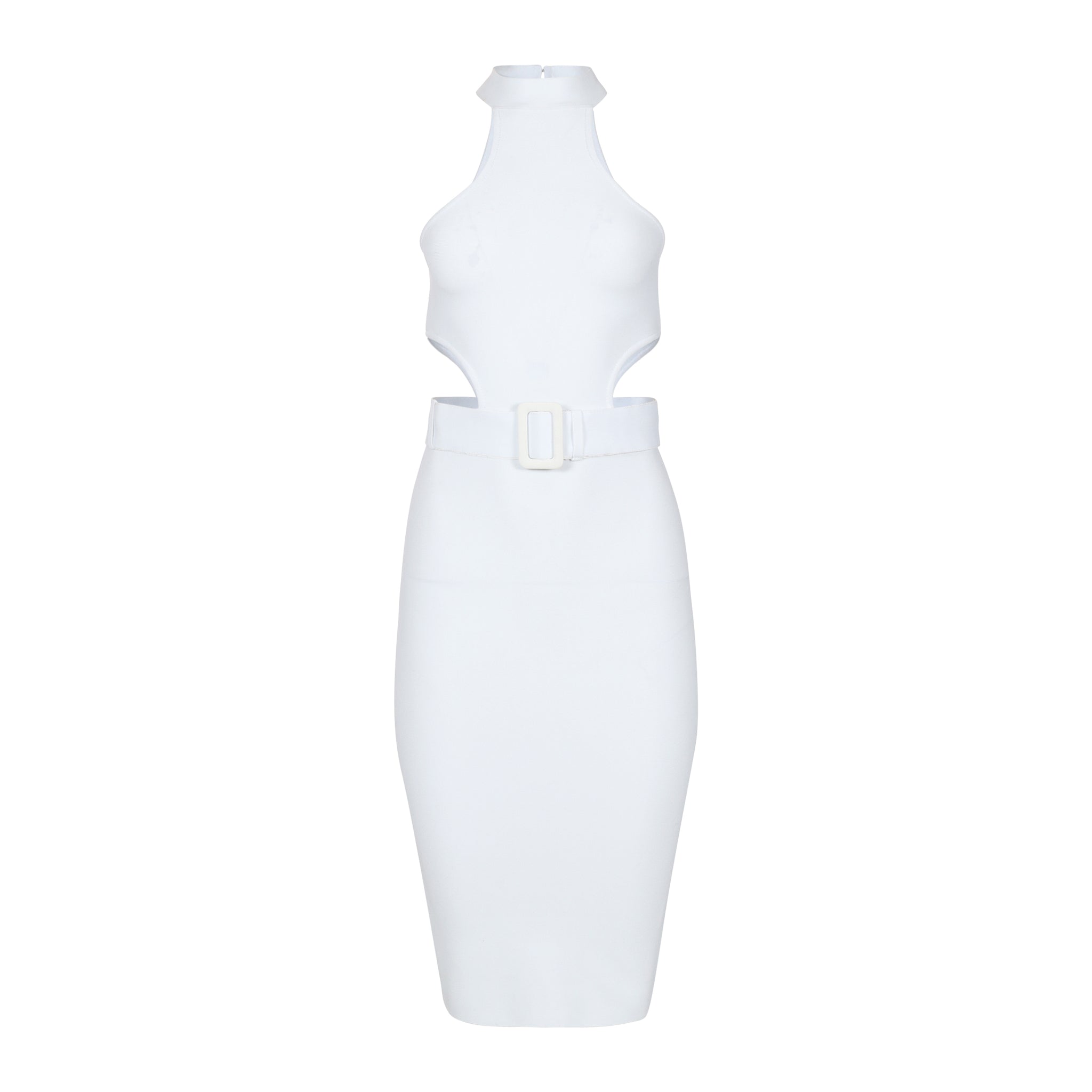 The Minimal Roxbury Bandage Midi Dress