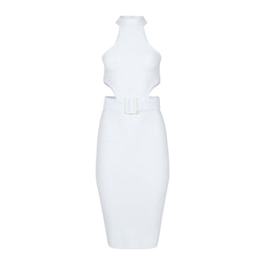 The Minimal Roxbury Bandage Midi Dress