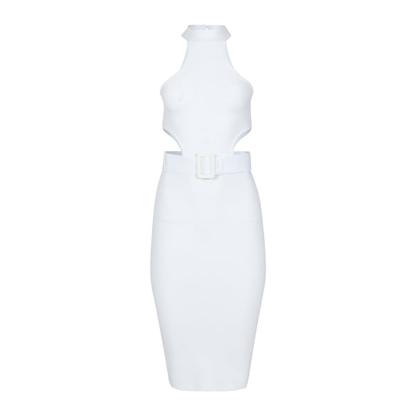 The Minimal Roxbury Bandage Midi Dress