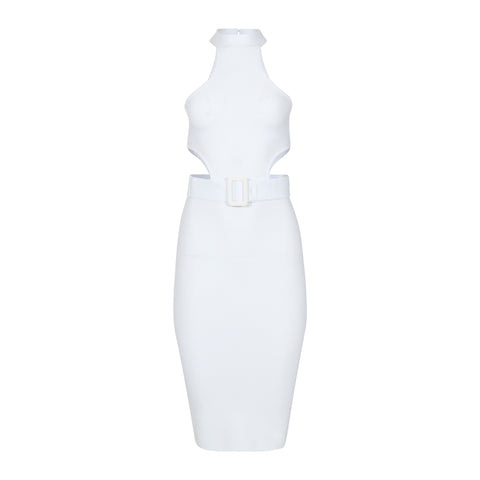 The Minimal Roxbury Bandage Midi Dress