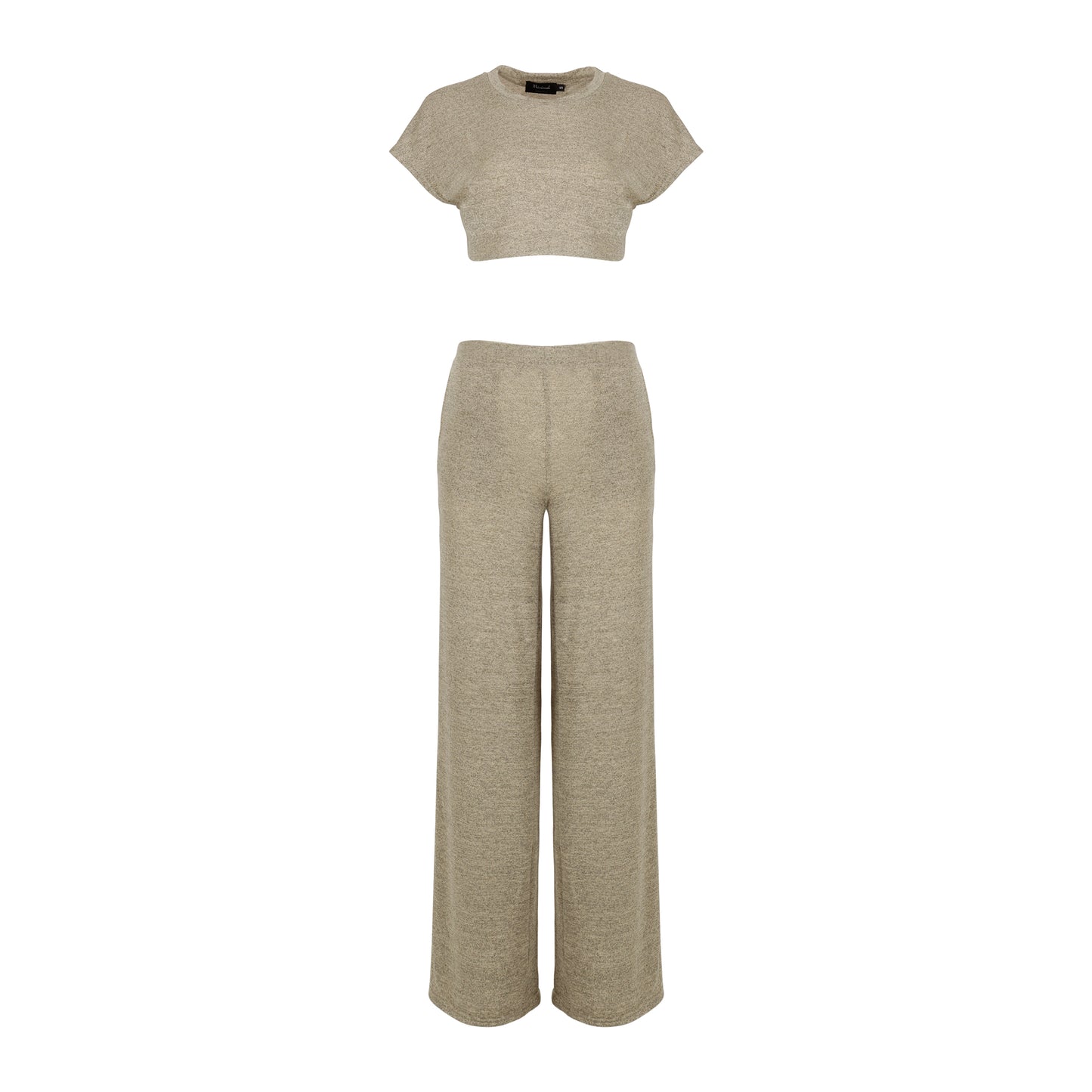 The Minimal Carolyn Classic Crop Top Pant Set