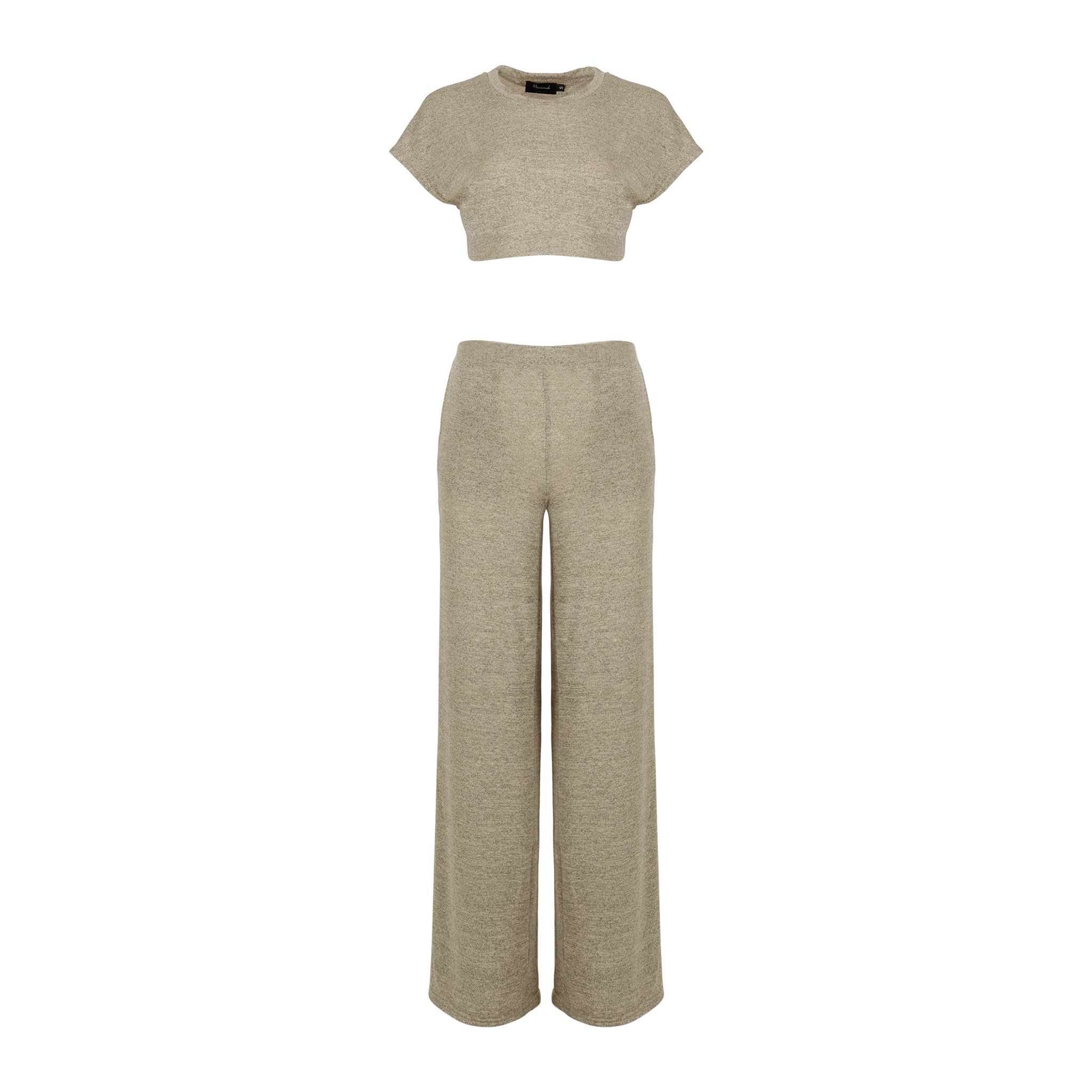 The Minimal Shamerica Classic Crop Top Pant Set