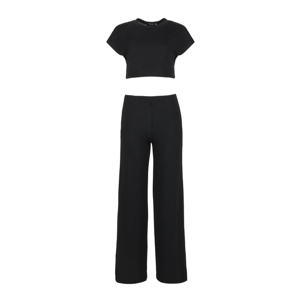 The Minimal Shamerica Classic Crop Top Pant Set